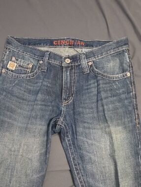 Cinch Ian Mens Indigo Boot-Leg Jeans 32 X 36